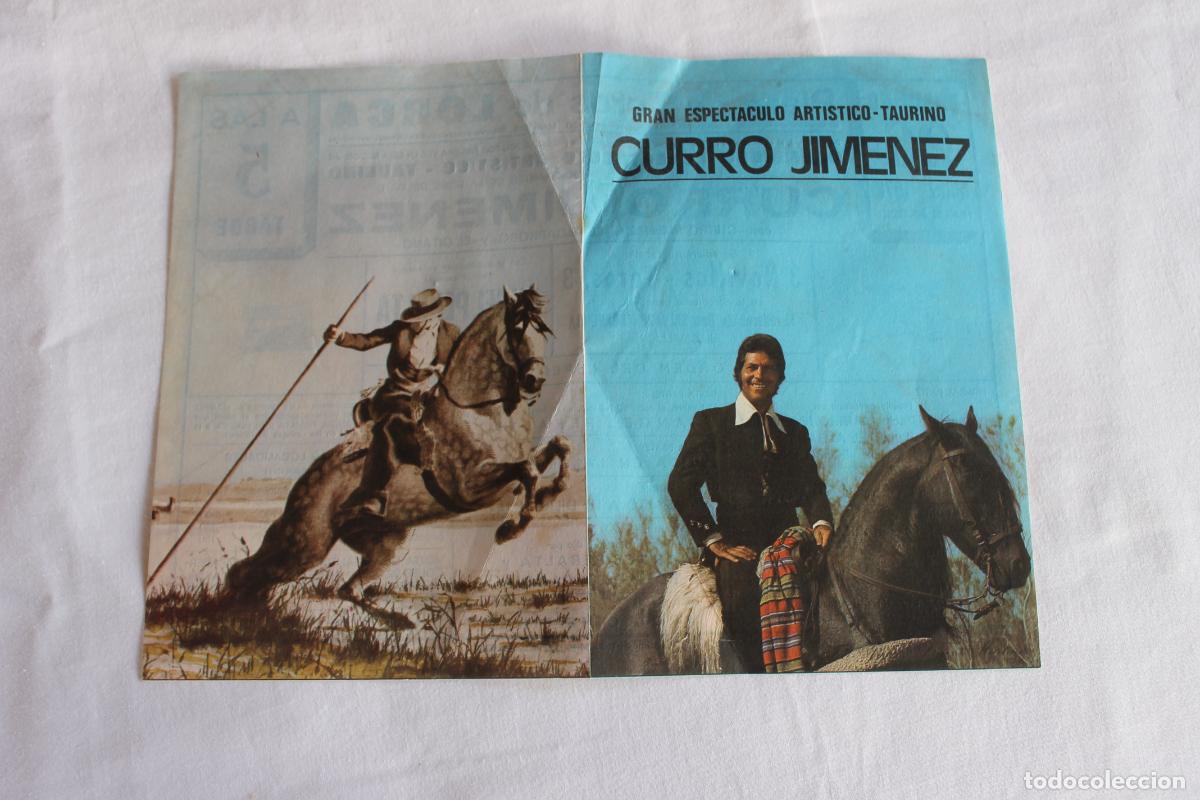 Carteles toros: CARTEL PLAZA DE LORCA ESPECTACULO CURRO JIMENEZ - Foto 3