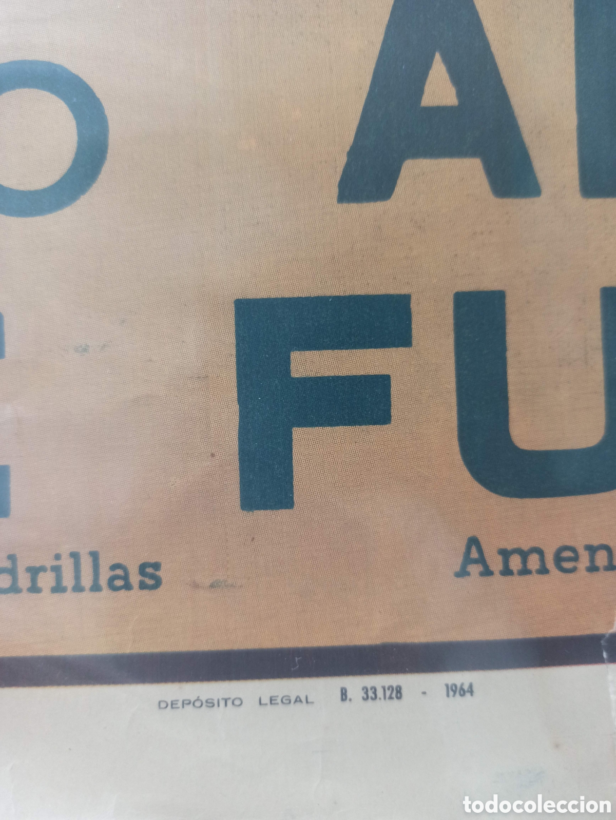Carteles toros: CARTEL DE TOROS, Palma de Mallorca 1966 - Foto 4