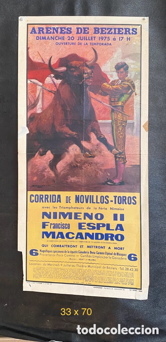 Carteles toros: Cartel de toros - Foto 1