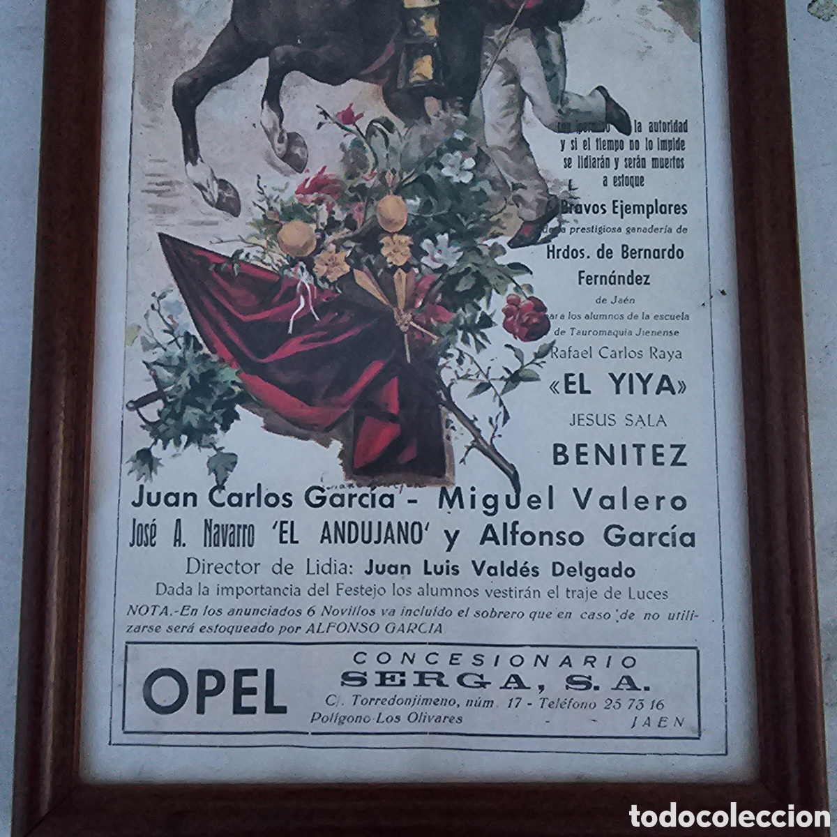 Carteles toros: CARTEL TOROS EN JAEN 1987 - Foto 3
