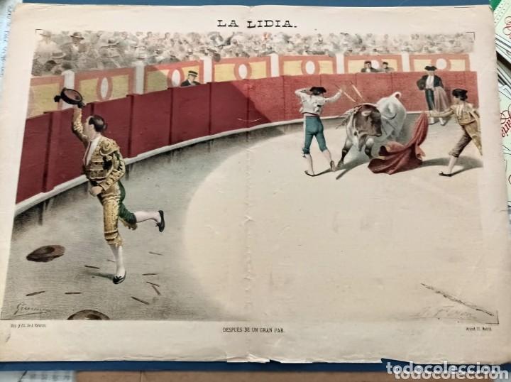 Carteles toros: La Lidia - Despu&eacute;s de un gran par - Foto 1