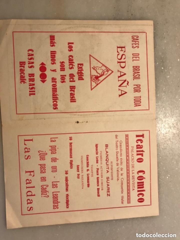 Carteles toros: Programa diptico toros Monumental de Barcelona. 1933. Lit Llopis - Foto 2
