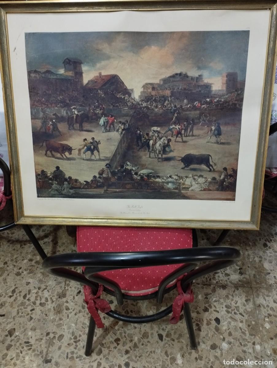 Carteles toros: Lamina de Goya, de toros - Foto 5