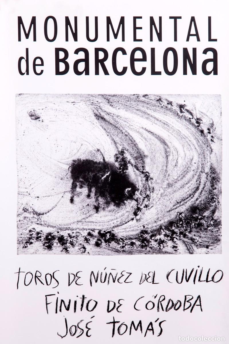 Carteles toros: BARCEL&Oacute; - TOROS - 2007 - JOS&Eacute; TOM&Aacute;S - Foto 2
