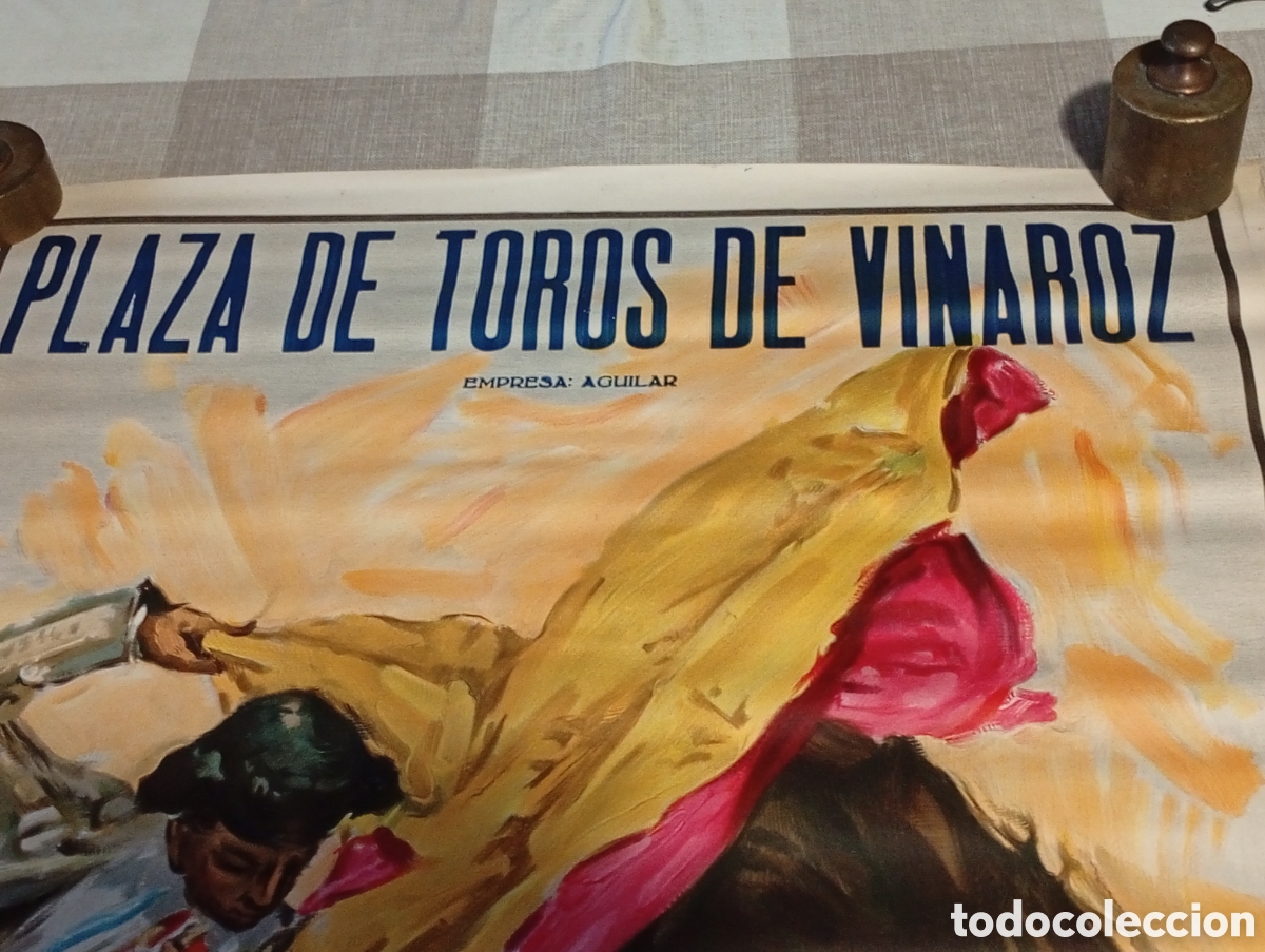 Carteles toros: Cartel de Toros Plaza de Toros de Vinaroz 1964 - Foto 2