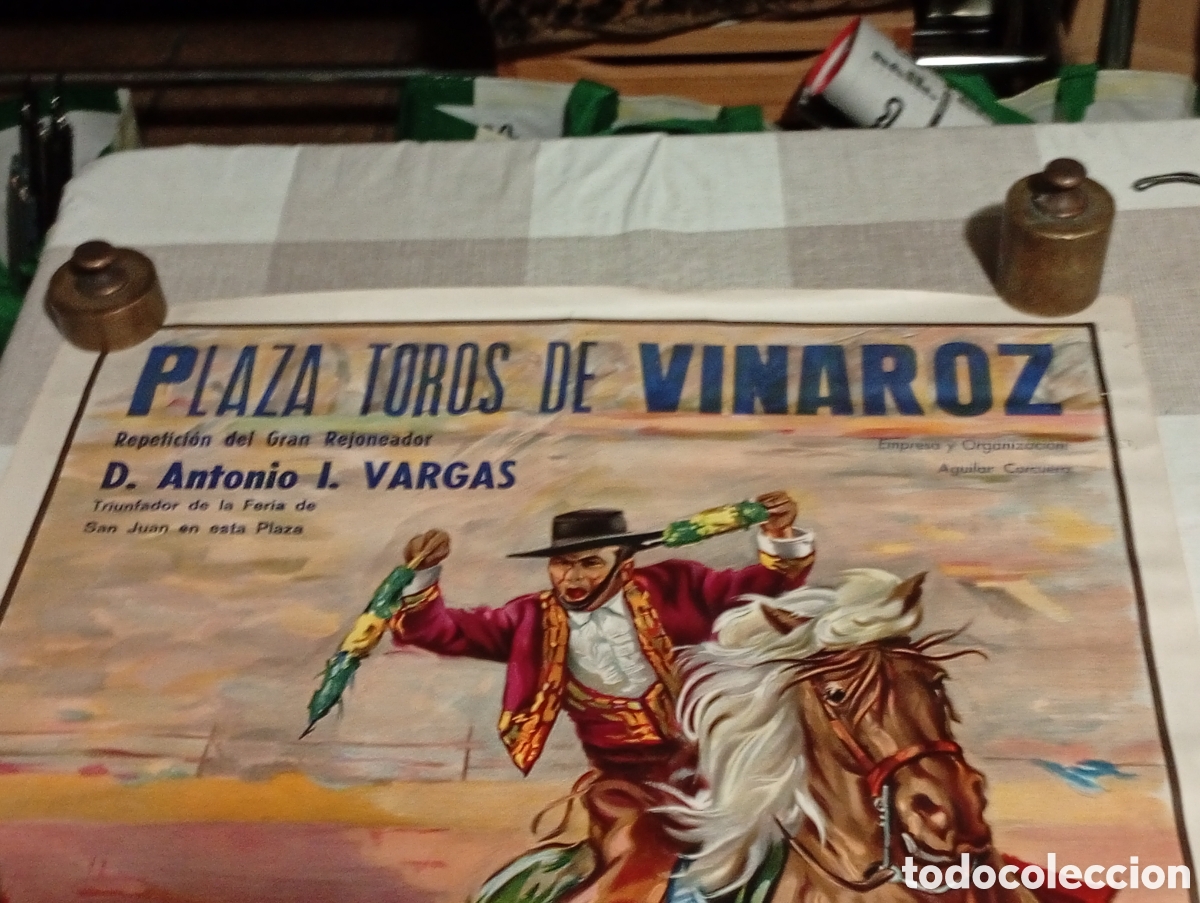 Carteles toros: Cartel de Toros en Vinaroz 1973 - Foto 2