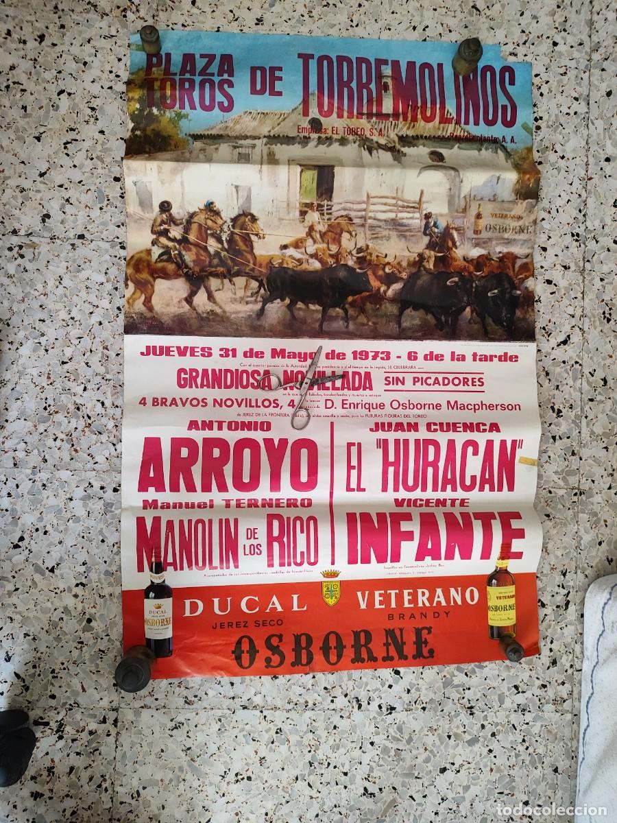 Carteles toros: Cartel de Toros Torremolinos 1973 - Foto 1