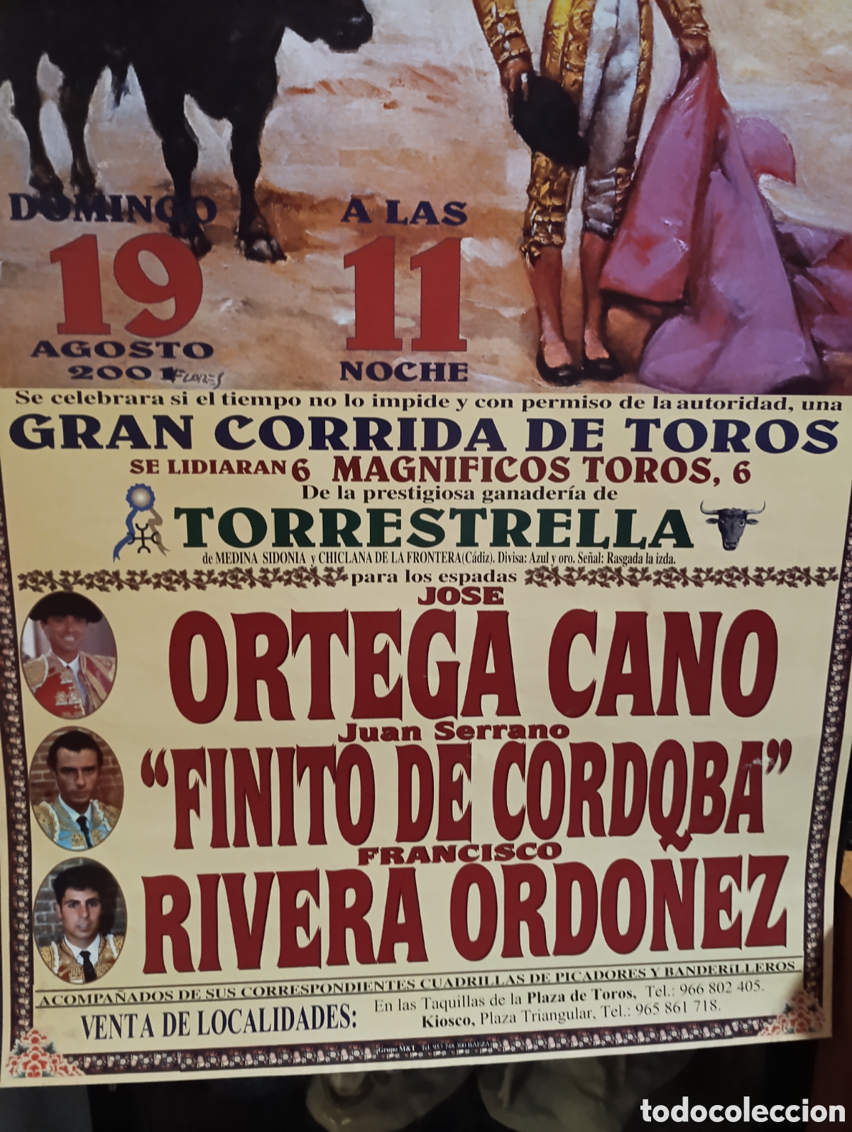 Carteles toros: corrida de toros en la Plaza de Toros de Benidorm. - Foto 3