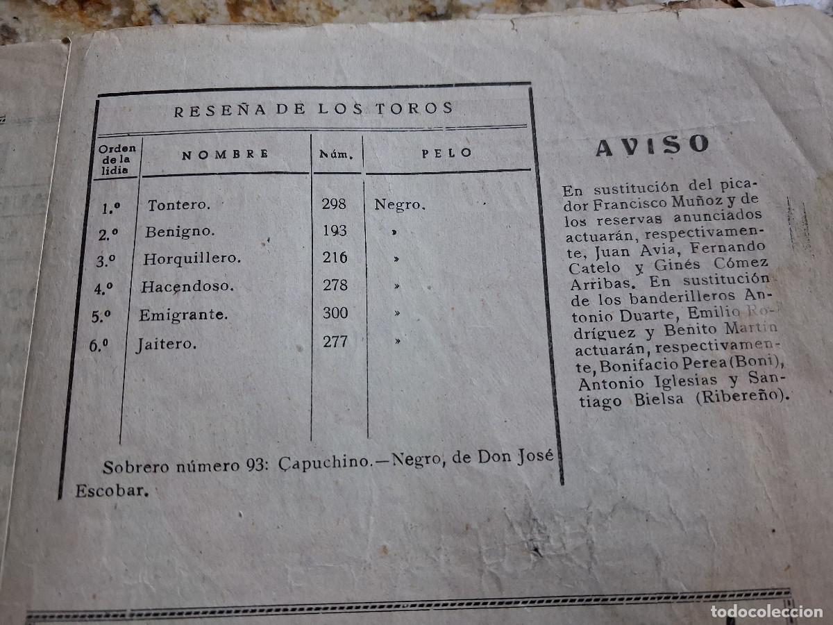 Carteles toros: Programas de toros. Madrid. Temporada 1950. Lote de 16 programas del a&ntilde;o. - Foto 3