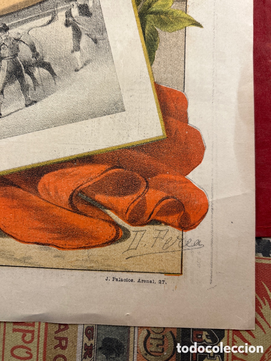 Carteles toros: LA LIDIA. ANTONIO FUENTES - Foto 2