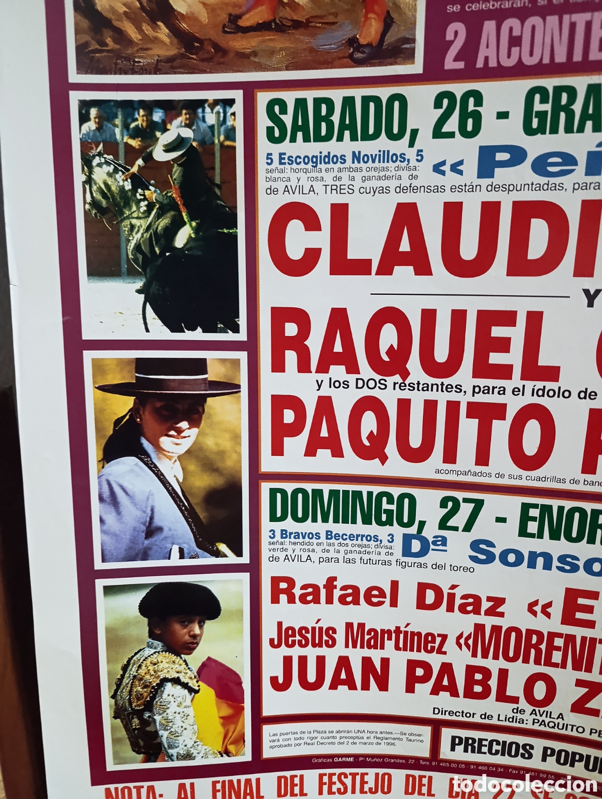 Carteles toros: Plaza de Toros de Tornadizos (&Aacute;vila) - Foto 4