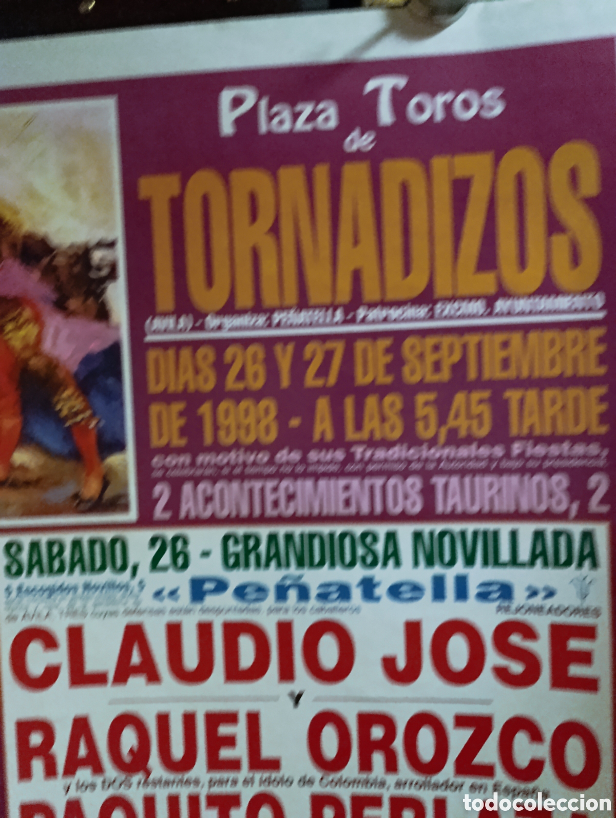 Carteles toros: Plaza de Toros de Tornadizos (&Aacute;vila) - Foto 5