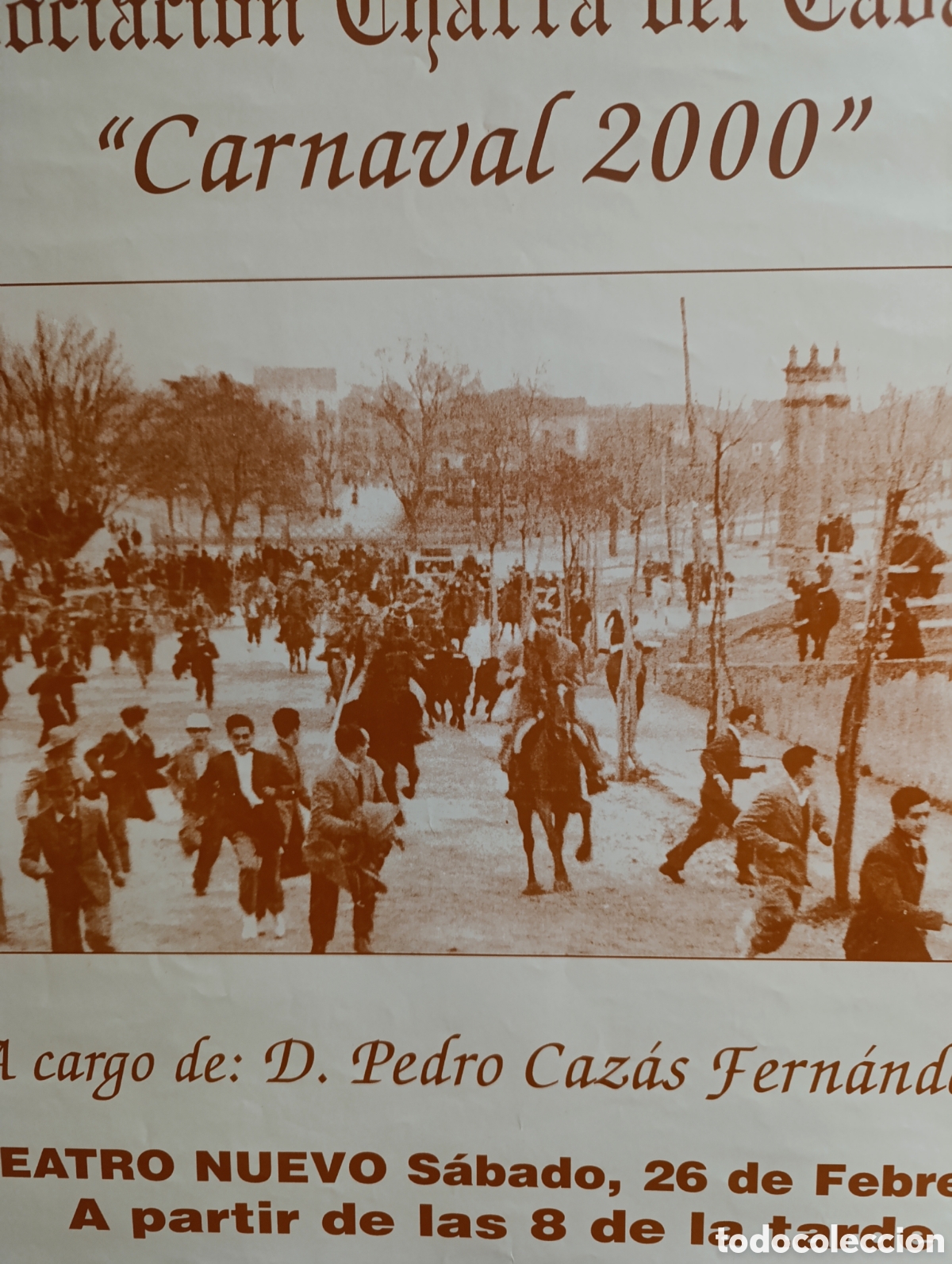 Carteles toros: Preg&oacute;n del Caballo &rdquo;Carnaval 2000&rdquo; - Foto 2