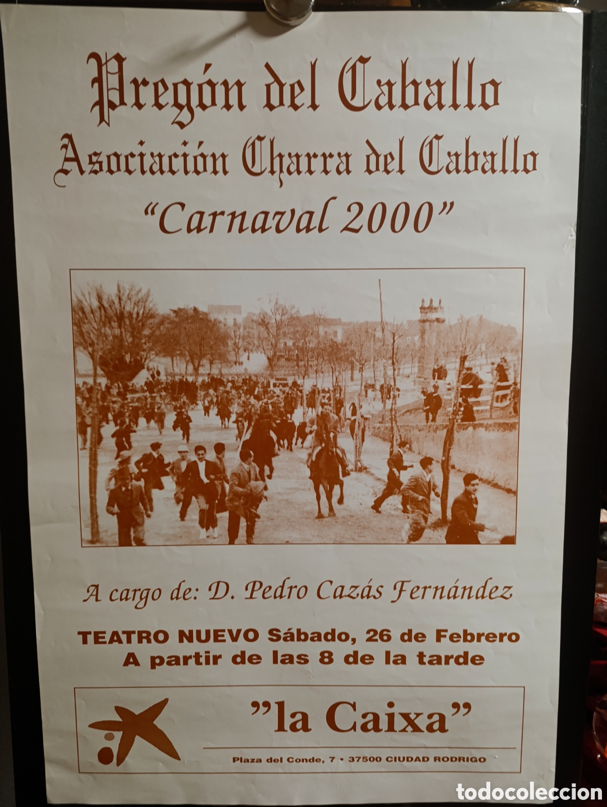 Carteles toros: Preg&oacute;n del Caballo &rdquo;Carnaval 2000&rdquo; - Foto 1