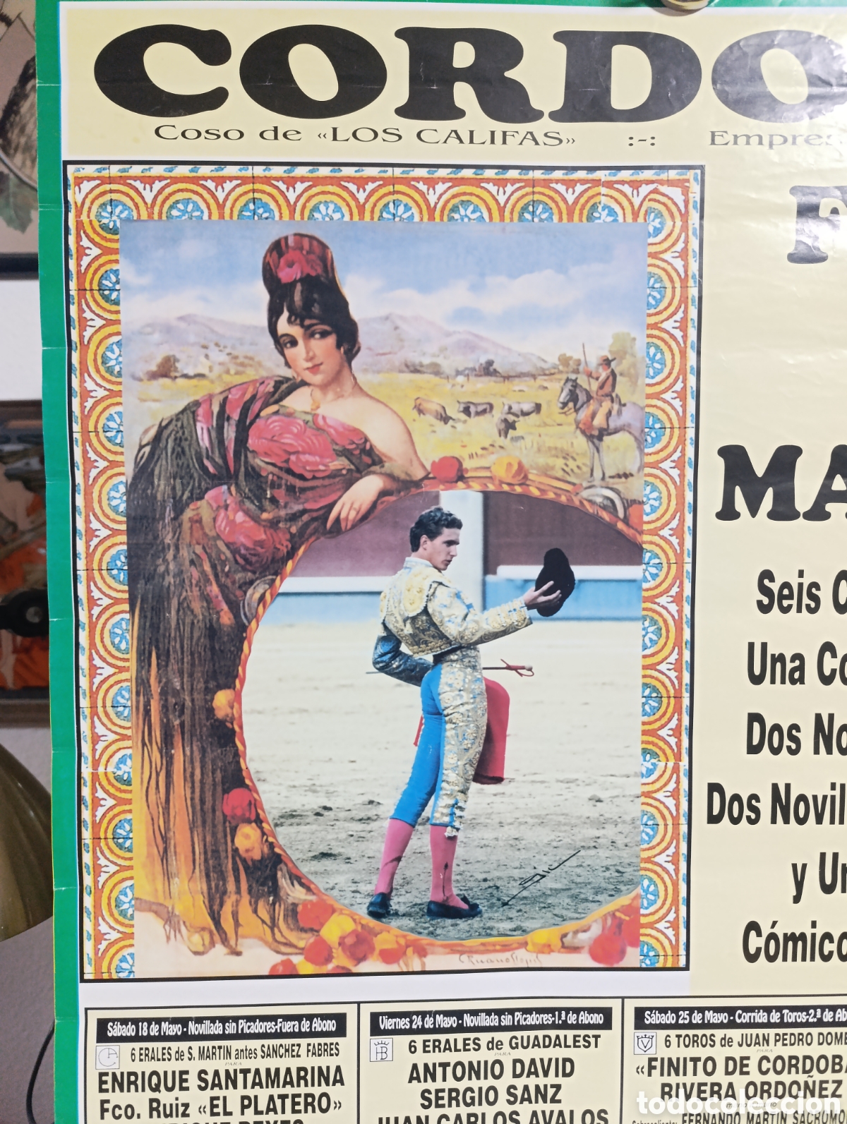 Carteles toros: Feria de Mayo de 1996 en C&oacute;rdoba - Foto 2