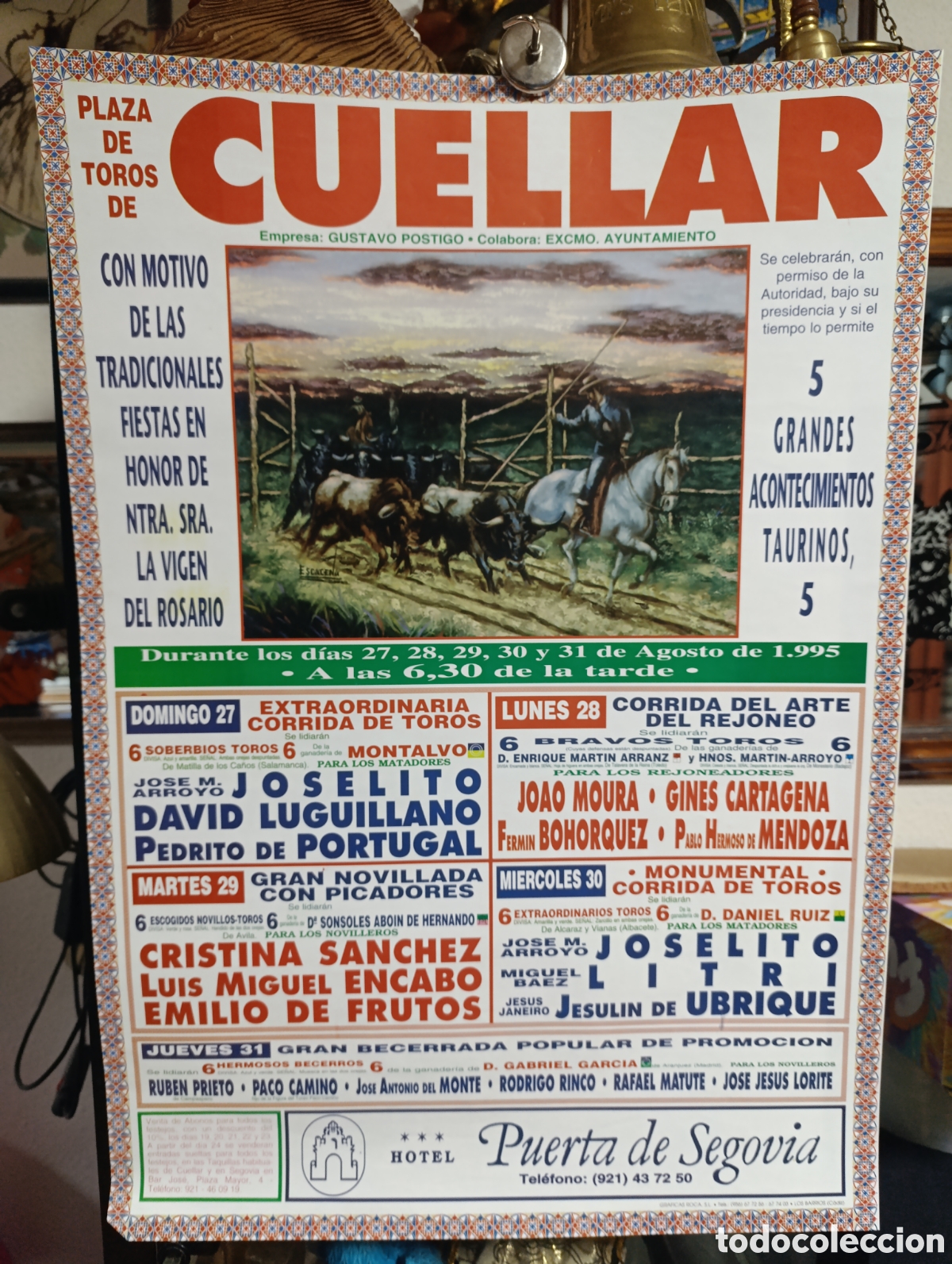 Carteles toros: Plaza de Toros de Cu&eacute;llar (Segovia) - Foto 4