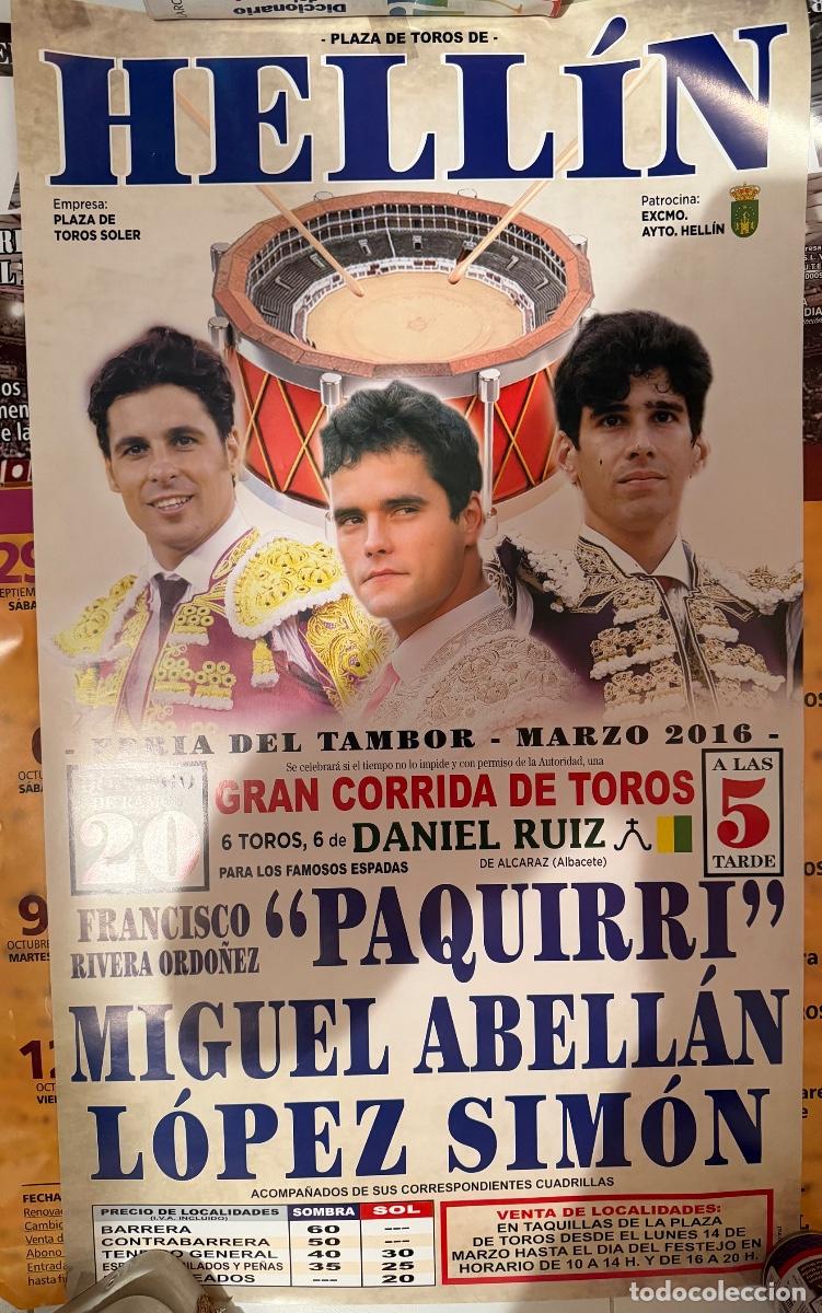 Carteles toros: Cartel Toros Hellin 2016 - Foto 1