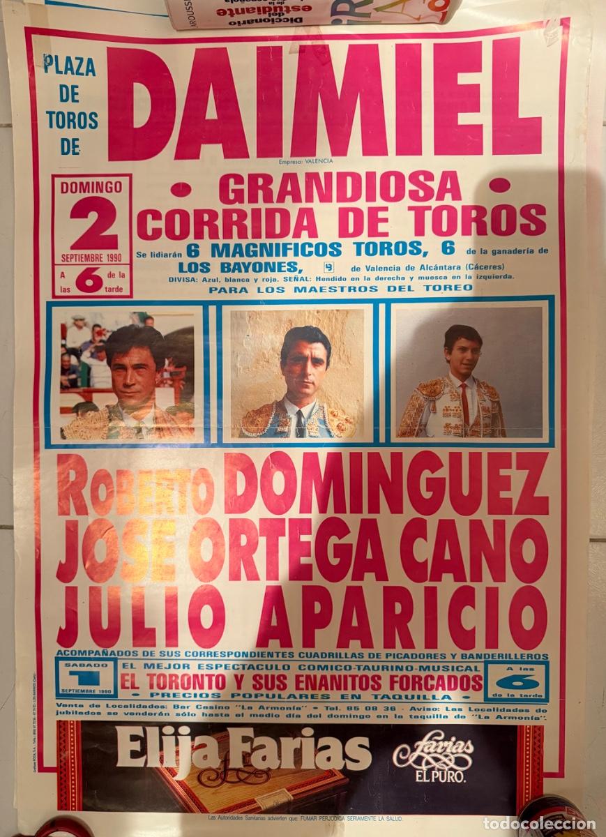 Carteles toros: Cartel Toros Daimiel - Foto 1