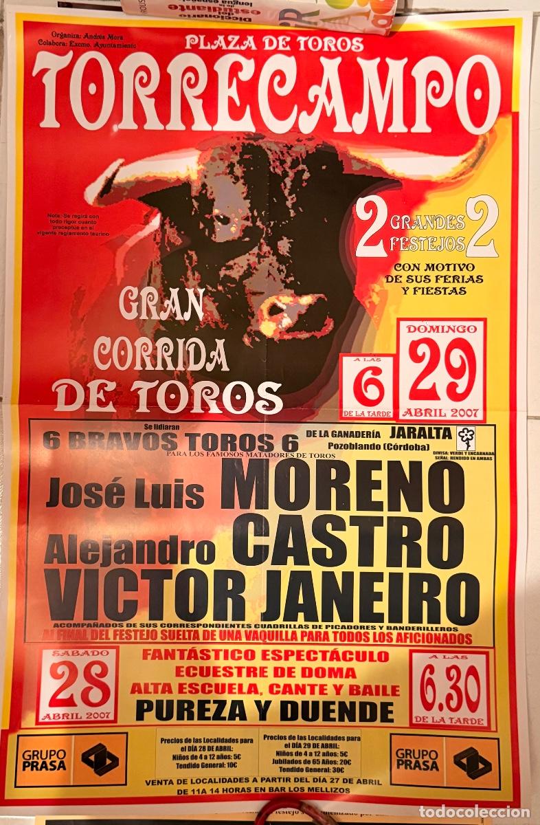 Carteles toros: Cartel Toros Torrecampo 2007 - Foto 1