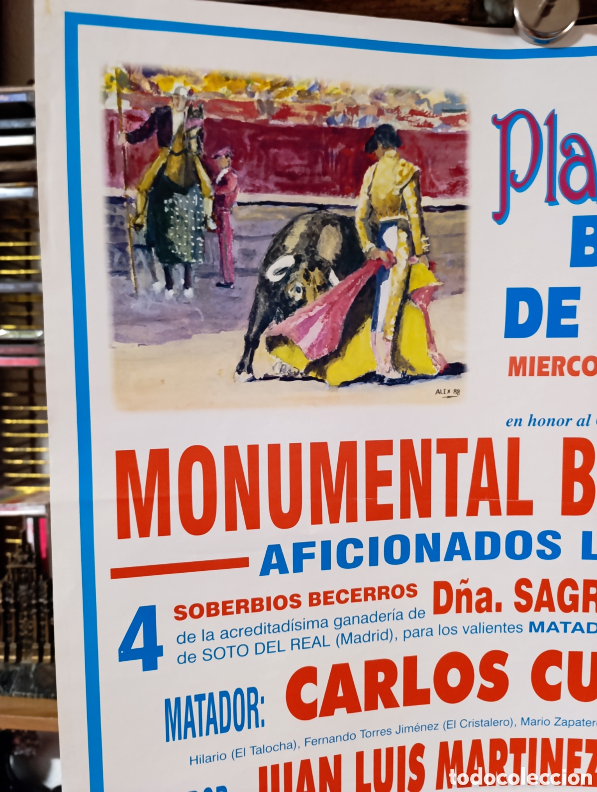 Carteles toros: Plaza de Toros de Becerril de la Sierra, Madrid. - Foto 2