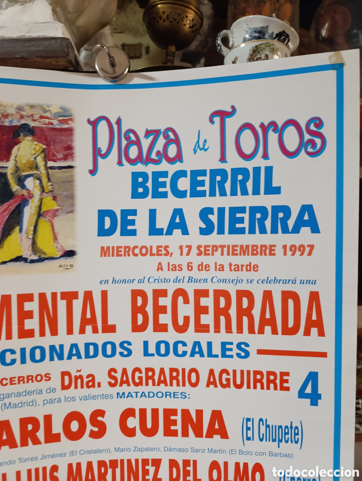 Carteles toros: Plaza de Toros de Becerril de la Sierra, Madrid. - Foto 3