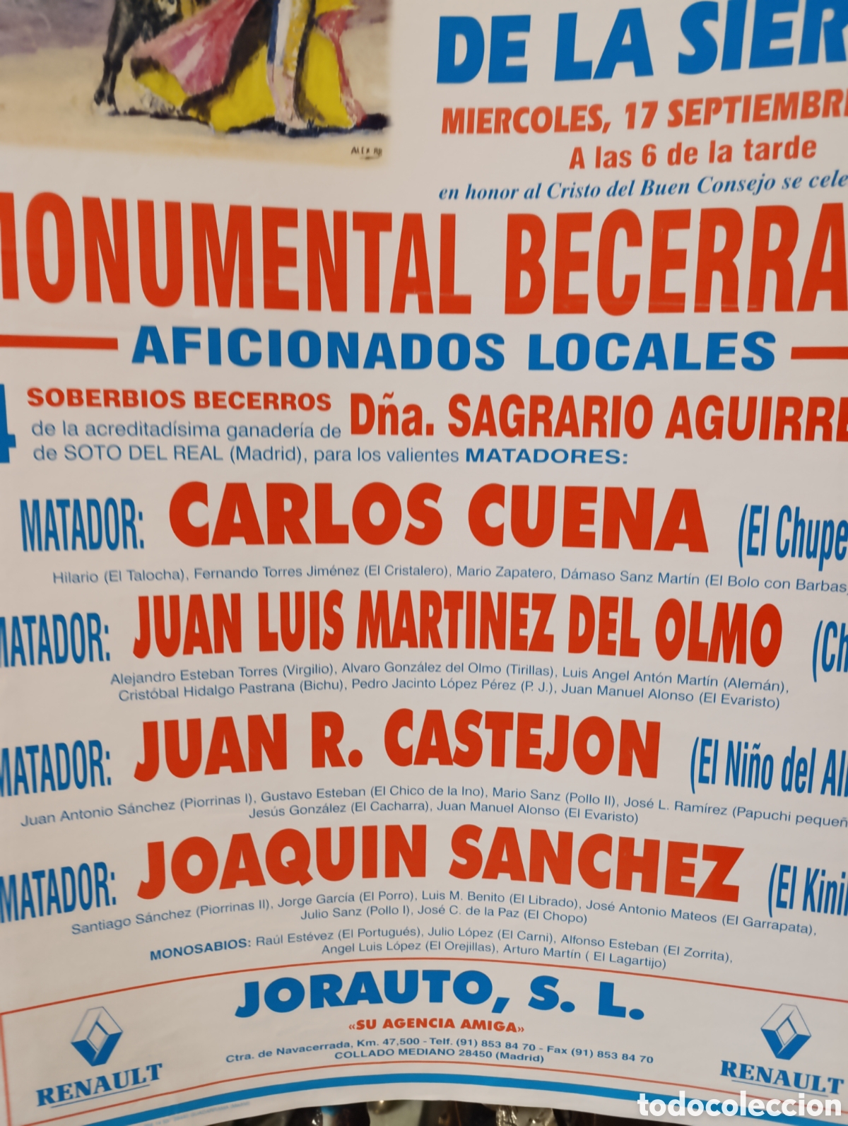 Carteles toros: Plaza de Toros de Becerril de la Sierra, Madrid. - Foto 4