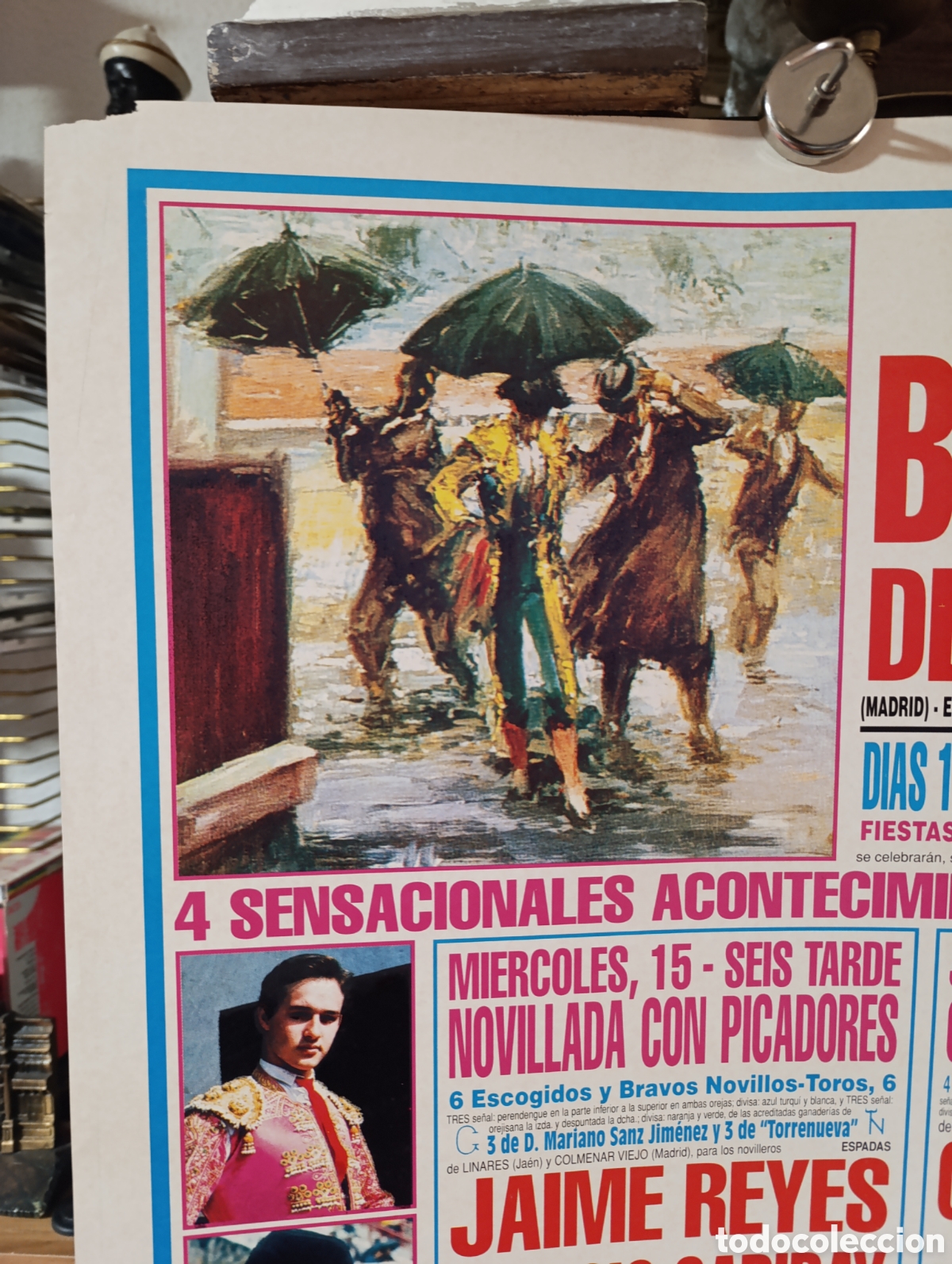 Carteles toros: Plaza de Toros de Becerril de la Sierra (Madrid) - Foto 2