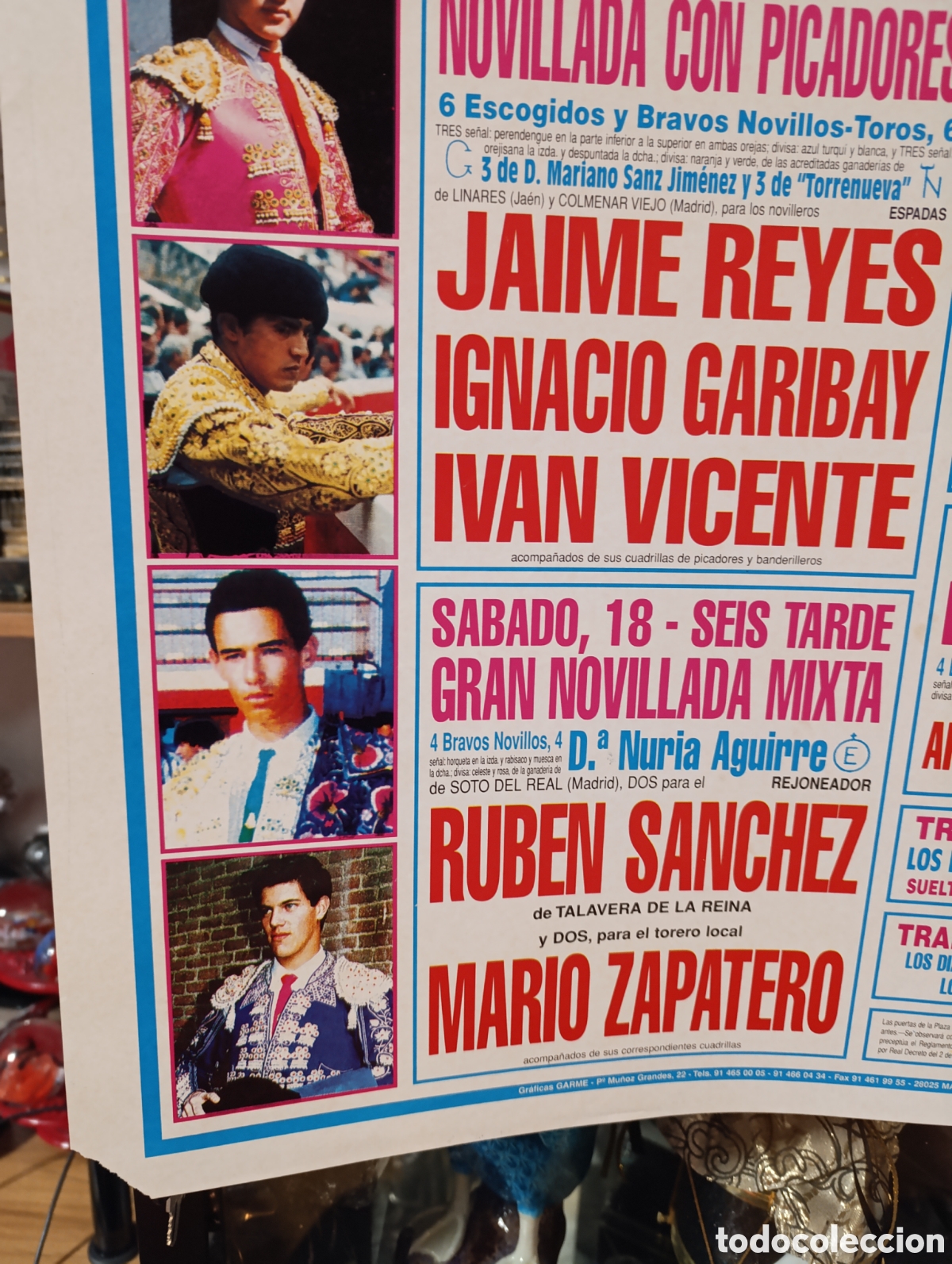 Carteles toros: Plaza de Toros de Becerril de la Sierra (Madrid) - Foto 3