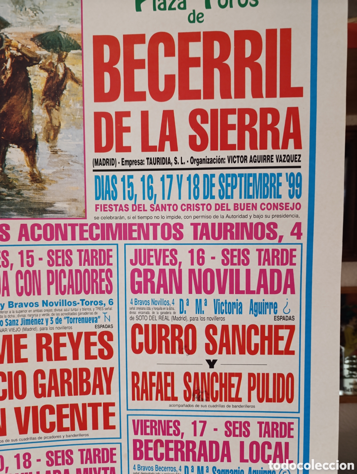Carteles toros: Plaza de Toros de Becerril de la Sierra (Madrid) - Foto 5
