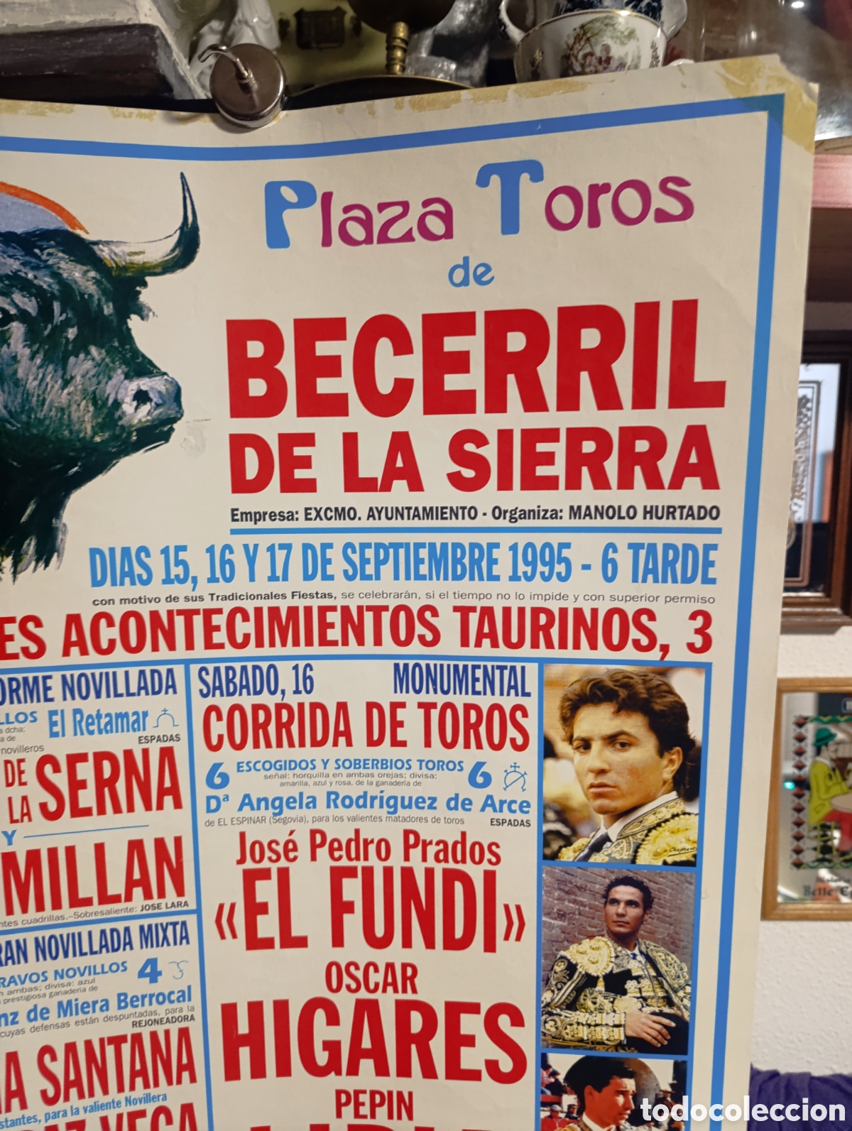 Carteles toros: Plaza de Toros de Becerril de la Sierra (Madrid) - Foto 4