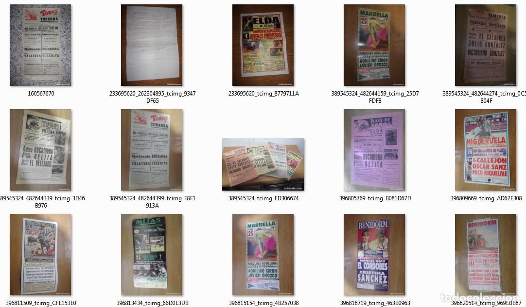 Carteles toros: CARTELES DE TOROS - LOTE VARIADO. - Foto 1