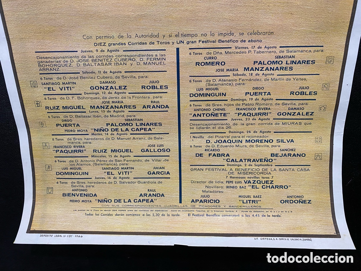 Carteles toros: Cartel de corrida de toros - Foto 2