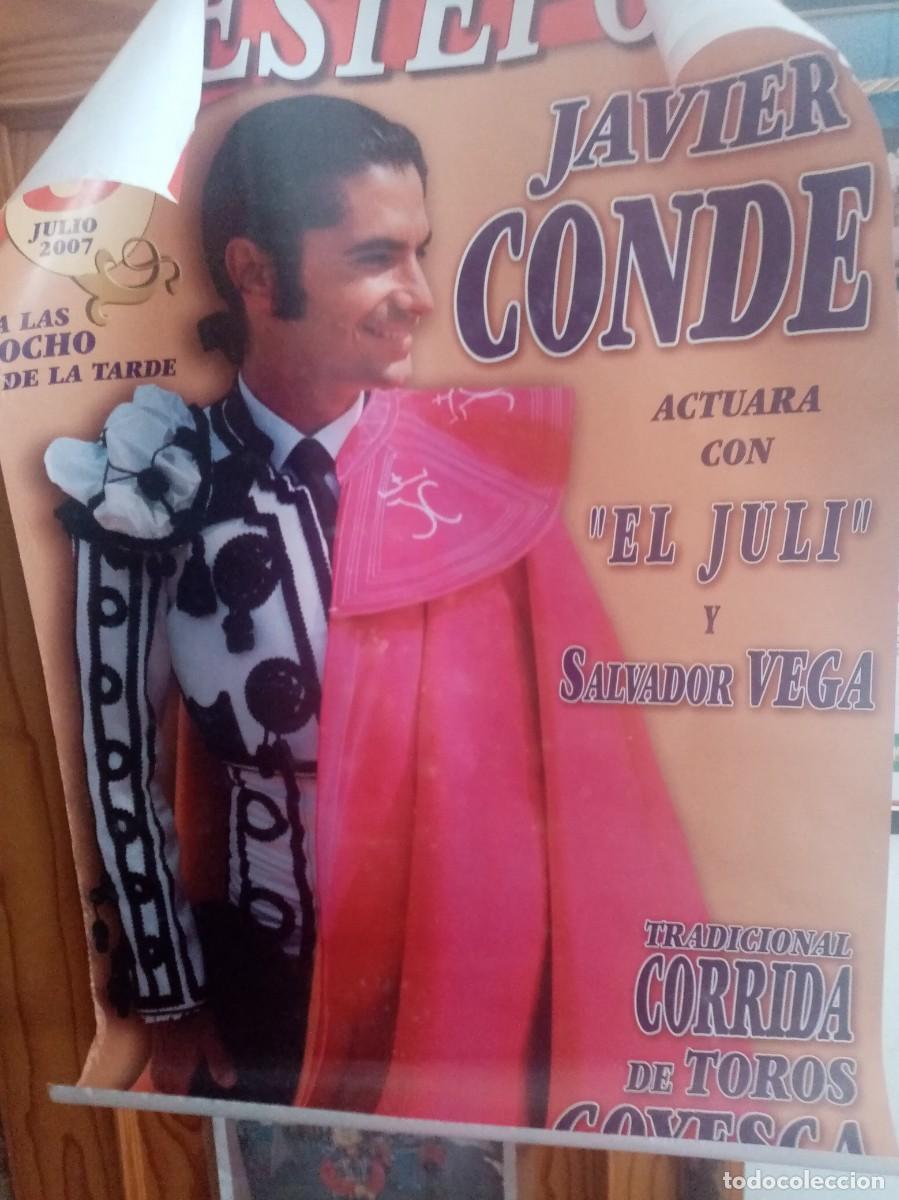 Carteles Toros: CORRIDA GOYESCA EN ESTEPONA CON JAVIER CONDE 2007 MEDIDA 68 X 95