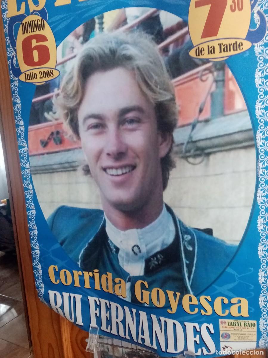 Carteles Toros: PLAZA DE TOROS DE ESTEPONA C. GOYESCA 2008 CON RUI FERNANDES MEDIDA 60 X 90