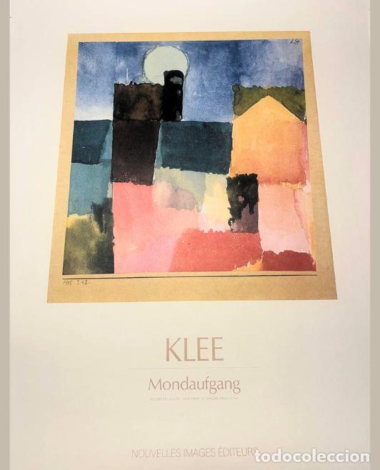 Carteles toros: Paul Klee &ndash; Mondaufgang (Salida de la luna) | Cartel original