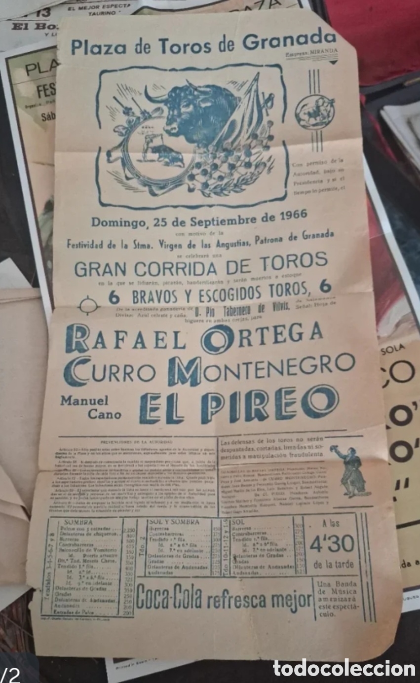 Carteles toros: Carteles de corridas de toros - Foto 2