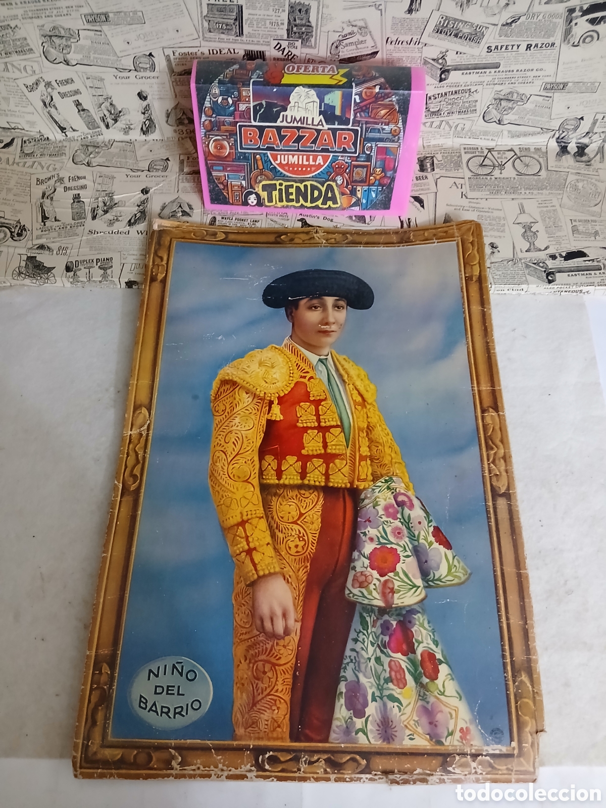 Carteles toros: Cartel toros ni&ntilde;o del barrio de jumilla