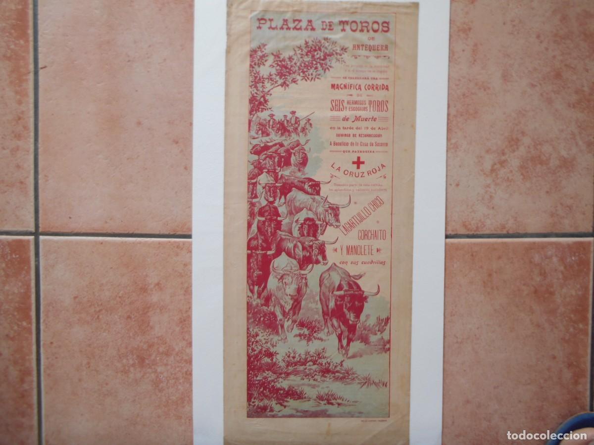 Carteles toros: CARTEL DE TOROS DE ANTEQUERA - Foto 2