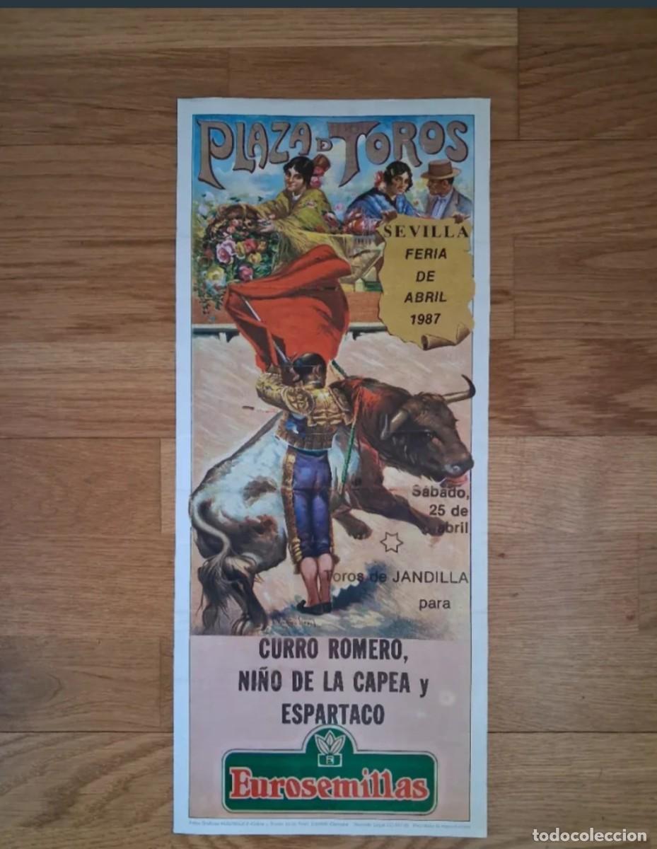 Carteles toros: Cartel toros Sevilla 1987