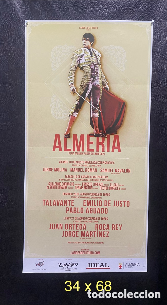 Carteles toros: Cartel de Toros de Almer&iacute;a