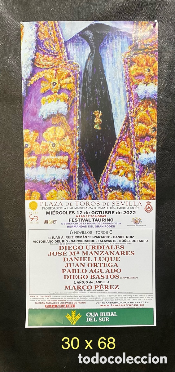 Carteles toros: Cartel taurino de sevilla