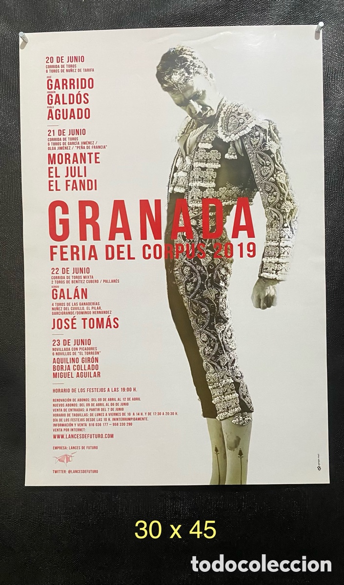 Carteles toros: Cartel taurino de Granada - Foto 1