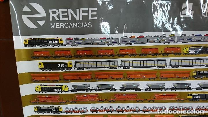 Carteles de Transportes: CARTEL COMPOSICIONES MERCANCIAS RENFE - Foto 5 - 118874271