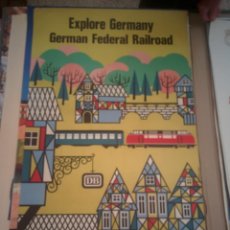 Affissi di Trasporti: CARTEL EXPLORE GERMANY GERMAN FEDERAL RAILROAD