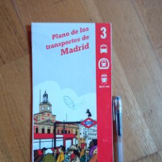 Carteles de Transportes: PLANO DE LOS TRANSPORTES DE MADRID SERIE 3 MAYO 1994. PLANO DESPLEGABLE DE GRANDES DIMENSIONES
