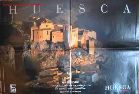 Carteles de turismo: HUESCA - Foto 1