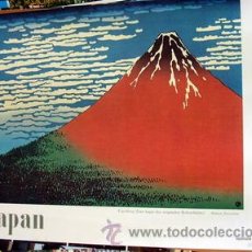 Carteles de Turismo: JAPAN - FUJI-BERG (EINE KOPIE DES ORIGILAN HOLZSCHNITTS) HOKUSAI KATSUSHIKA.- JAPANISCHE FREMDENVERK