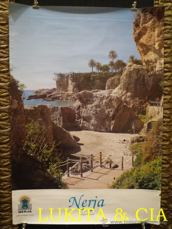 Carteles de turismo: CARTEL DE NERJA - M&Aacute;LAGA - Foto 1