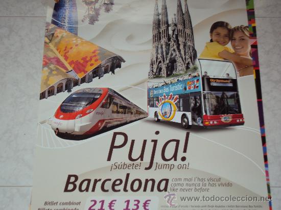 Carteles de turismo: Barcelona. Bus Turistico - Foto 2