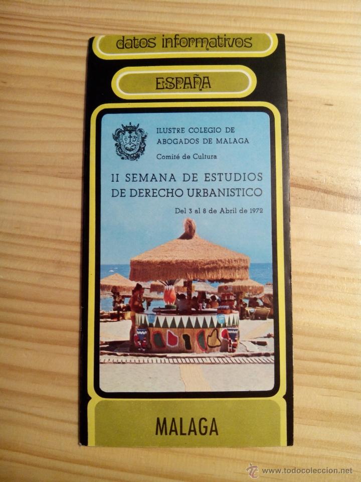 Carteles de turismo: Gu&iacute;a de M&Aacute;LAGA 1972 - Foto 7